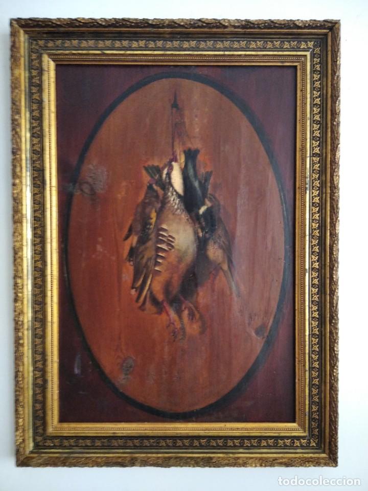Arte: ANTIGUO BODEG&Oacute;N DE VOLATER&Iacute;A. S.XIX. - Foto 1