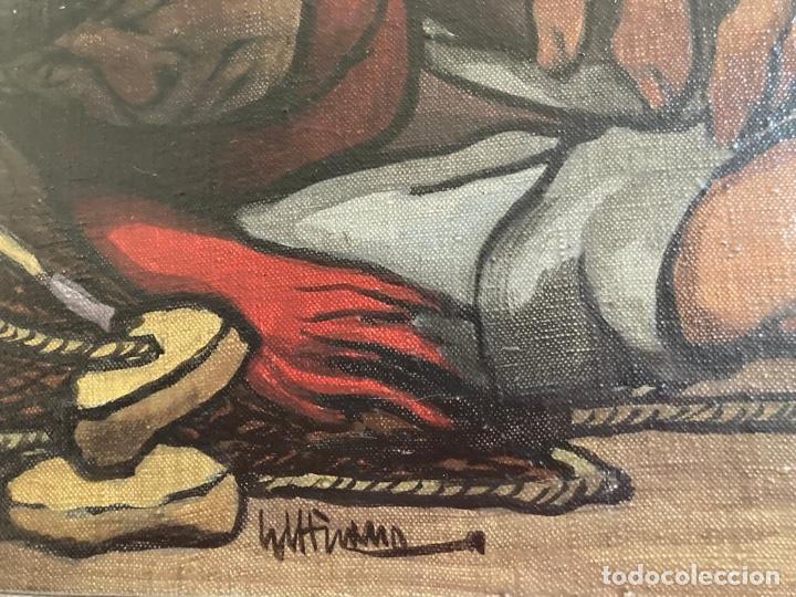 Arte: &Oacute;leo Eugenio Chicano 1,18x0,87 con marco - Foto 3