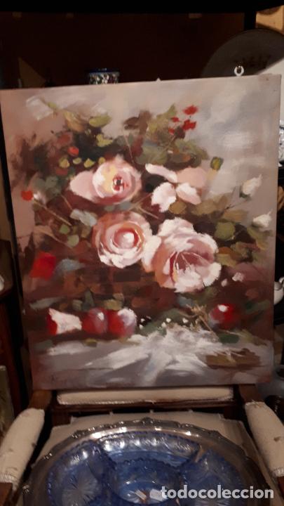 Arte: Bodeg&oacute;n de flores siglo XX. - Foto 2