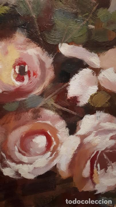 Arte: Bodeg&oacute;n de flores siglo XX. - Foto 4