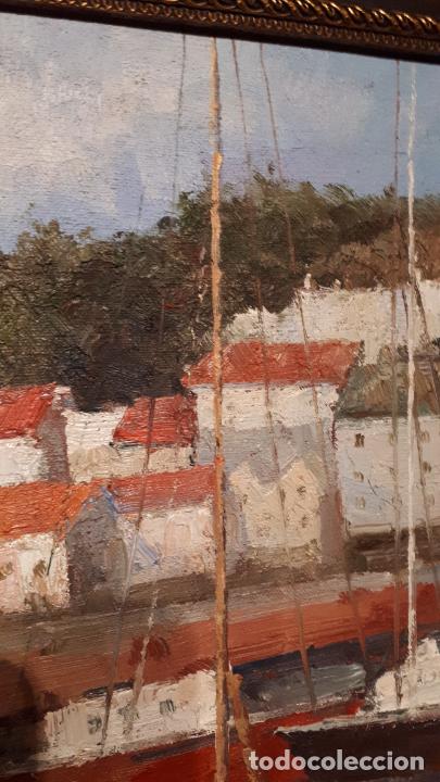 Arte: Barcos, &oacute;leo sobre lienzo. - Foto 8
