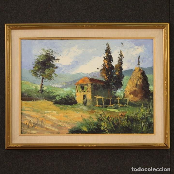 Art: Paisaje firmado de los a&ntilde;os 70