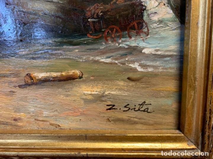Arte: Cuadro de &oacute;leo sobre tablero - Foto 4