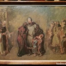 Arte: LA PARTIDA DE JAUME I HACIA MALLORCA POR RICARD CANALS (1876-1931).. Lote 337719963