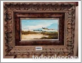 Arte: &Oacute;leo sobre t&aacute;blex enmarcado - Foto 1