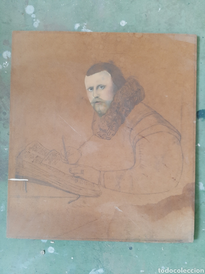 Arte: Pintura y l&aacute;piz sobre madera - Foto 1