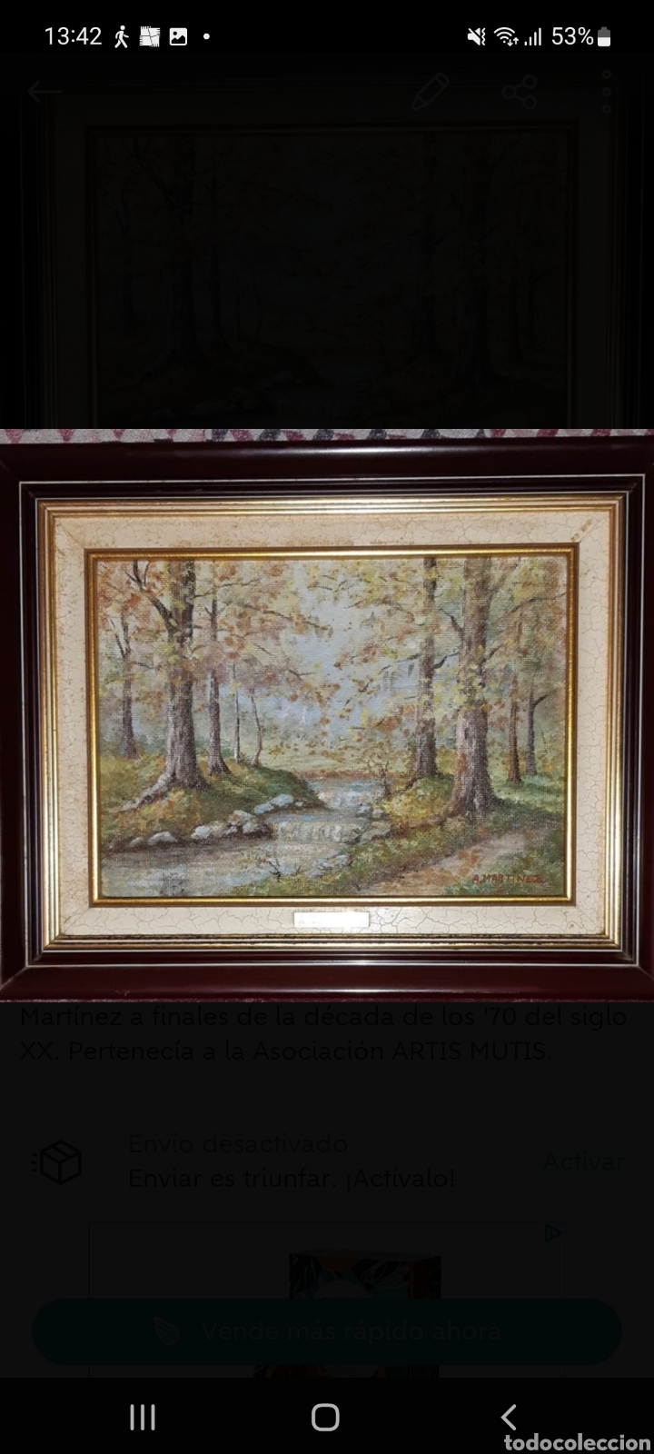 Arte: Cuadro &rdquo;OTO&Ntilde;O&rdquo; - Foto 1