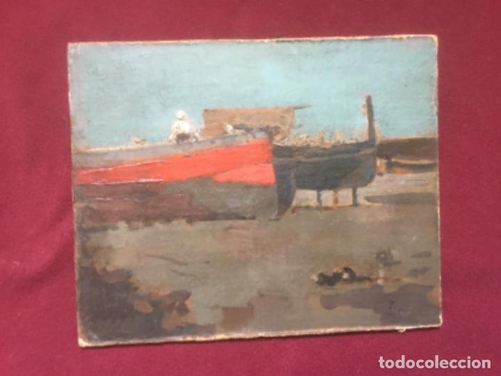 Arte: &Oacute;leo sobre lienzo carton - Foto 3
