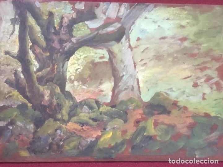 Arte: Cuadro, &oacute;leo/tabla,paisaje - Foto 1