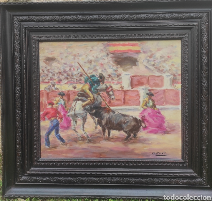 Arte: Cuadro taurino Jos&eacute; puente - Foto 4