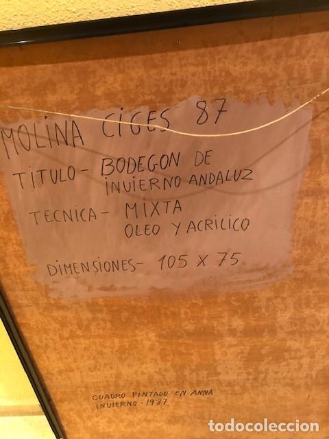 Arte: Bodeg&oacute;n. Autor Jos&eacute; M&ordf; Molina Ciges. - Foto 3