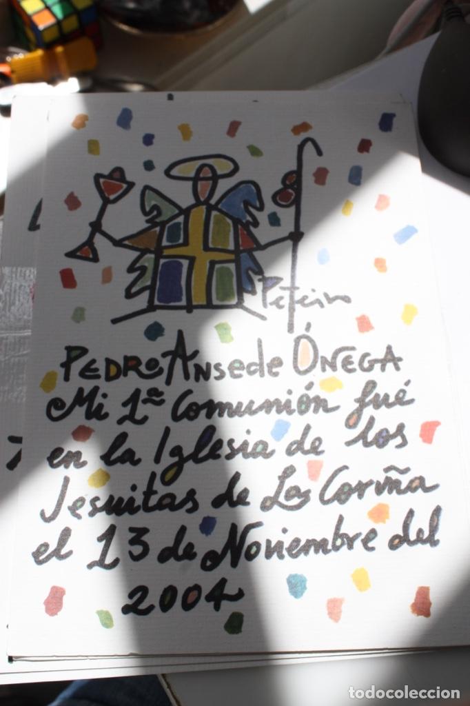Arte: PETEIRO INVITACION DE PRIMERA COMUNION - Foto 2
