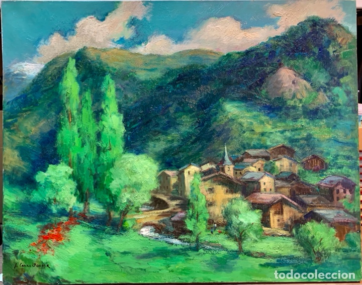 Arte: Joan Casas Devesa 1911-1989, Arinsal 1973, 92x73 obra