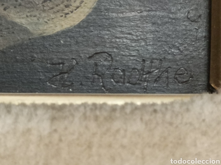 Arte: Bodeg&oacute;n &oacute;leo sobre tabla Herdin Radtke - Foto 3