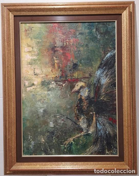Arte: DESCONOCIDO - ABSTRACCI&Oacute;N AVE FENIX - Foto 2