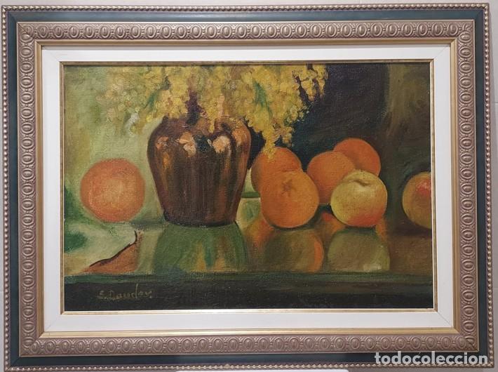 Arte: S. DAUDER. Bodegon.. - Foto 2