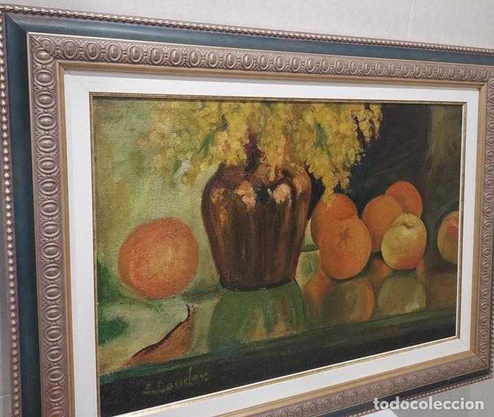 Arte: S. DAUDER. Bodegon.. - Foto 3