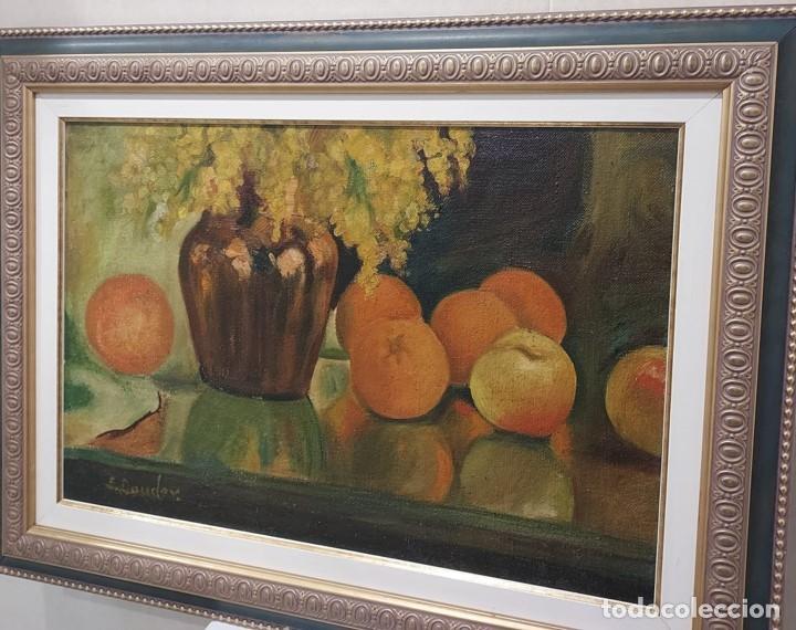 Arte: S. DAUDER. Bodegon.. - Foto 4