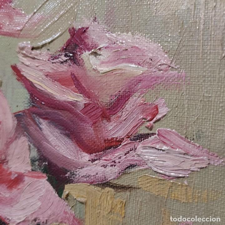 Arte: Antoni Angle Roca (1924 - 2012) Rosas Rosas - Foto 13