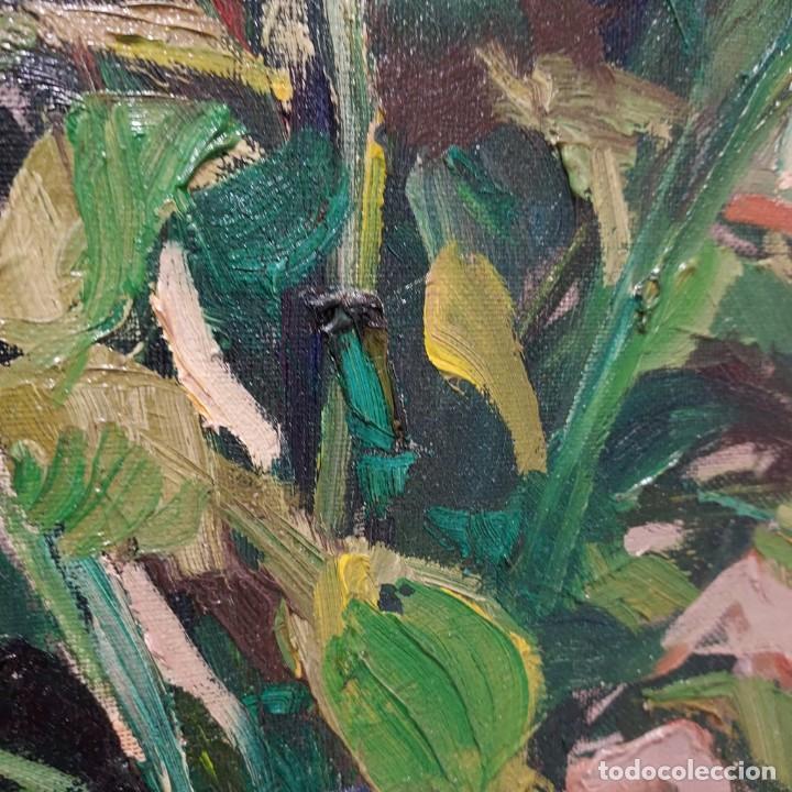 Arte: Antoni Angle Roca (1924 - 2012) Rosas Rosas - Foto 14