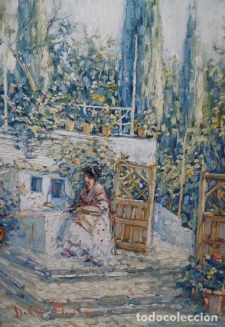 Arte: Rafael Doblas Moreno (1955) - Granada en Primavera - Foto 1