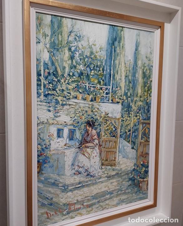 Arte: Rafael Doblas Moreno (1955) - Granada en Primavera - Foto 3