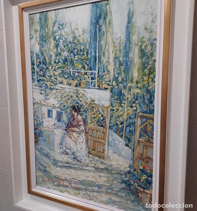 Arte: Rafael Doblas Moreno (1955) - Granada en Primavera - Foto 4