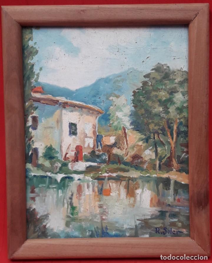 Arte: R. Soler, oleo sobre tabla - Foto 7