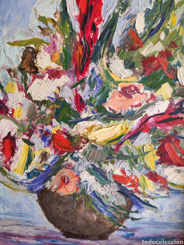 Arte: Bodeg&oacute;n flores fdo Francisco xose - Foto 2