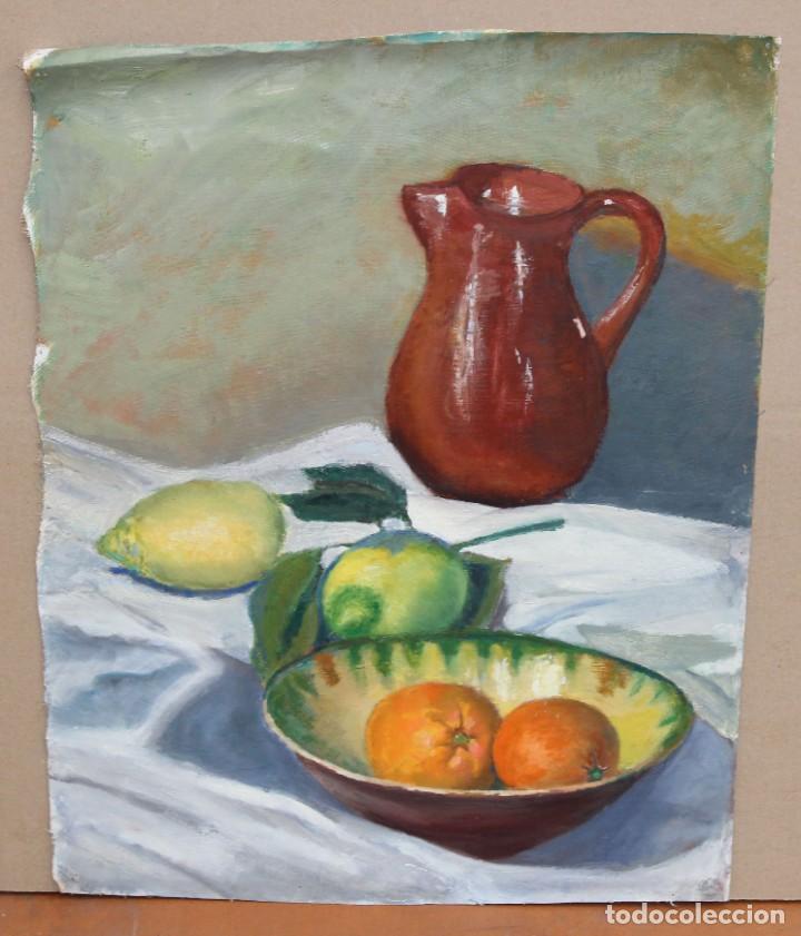 Arte: ANONIMO. OLEO SOBRE TELA. BODEGON - Foto 1