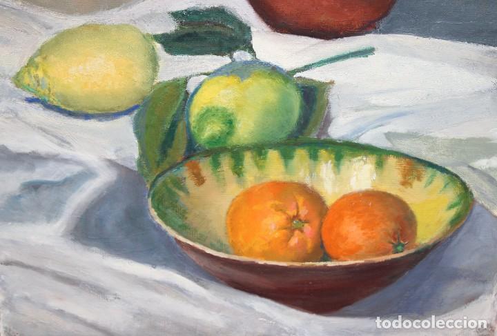 Arte: ANONIMO. OLEO SOBRE TELA. BODEGON - Foto 2