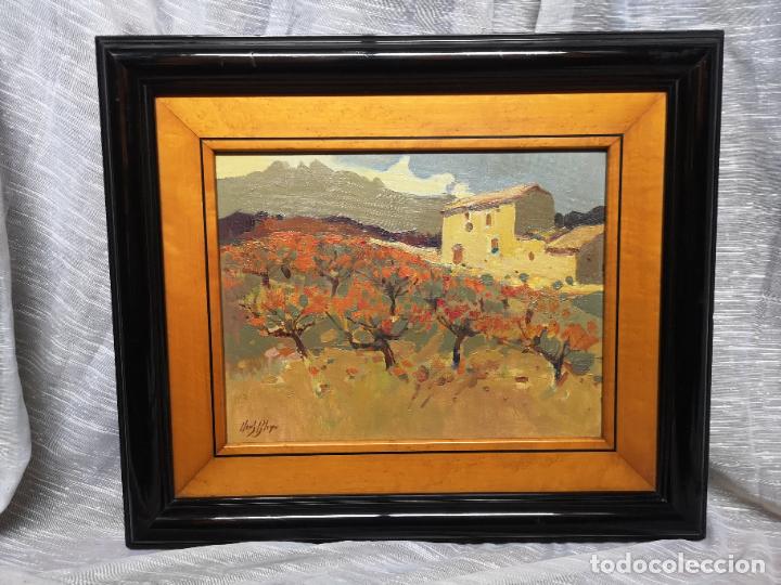 Arte: Cuadro oleo paisaje de Lluch Blaya
