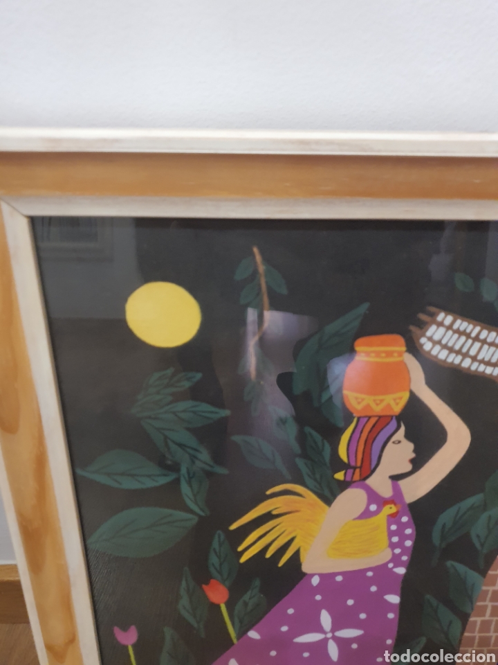 Arte: Pintura mujer latina. - Foto 2