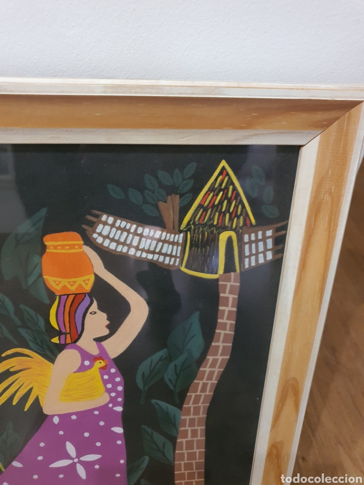 Arte: Pintura mujer latina. - Foto 3