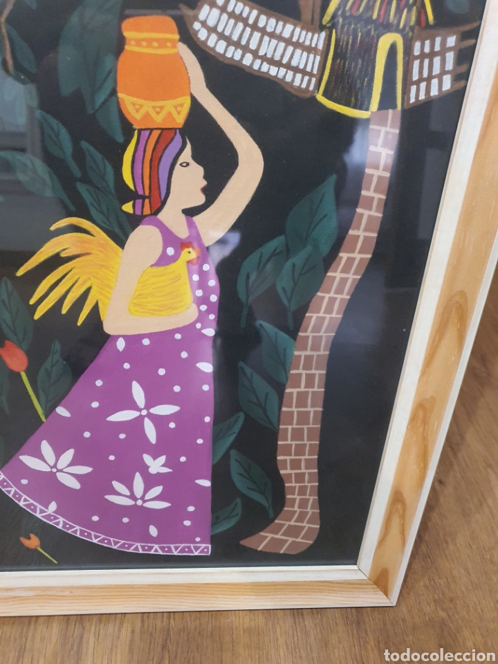 Arte: Pintura mujer latina. - Foto 4