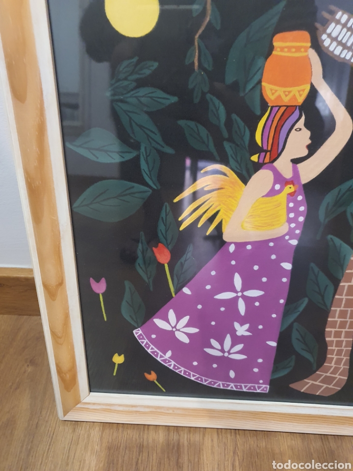 Arte: Pintura mujer latina. - Foto 5