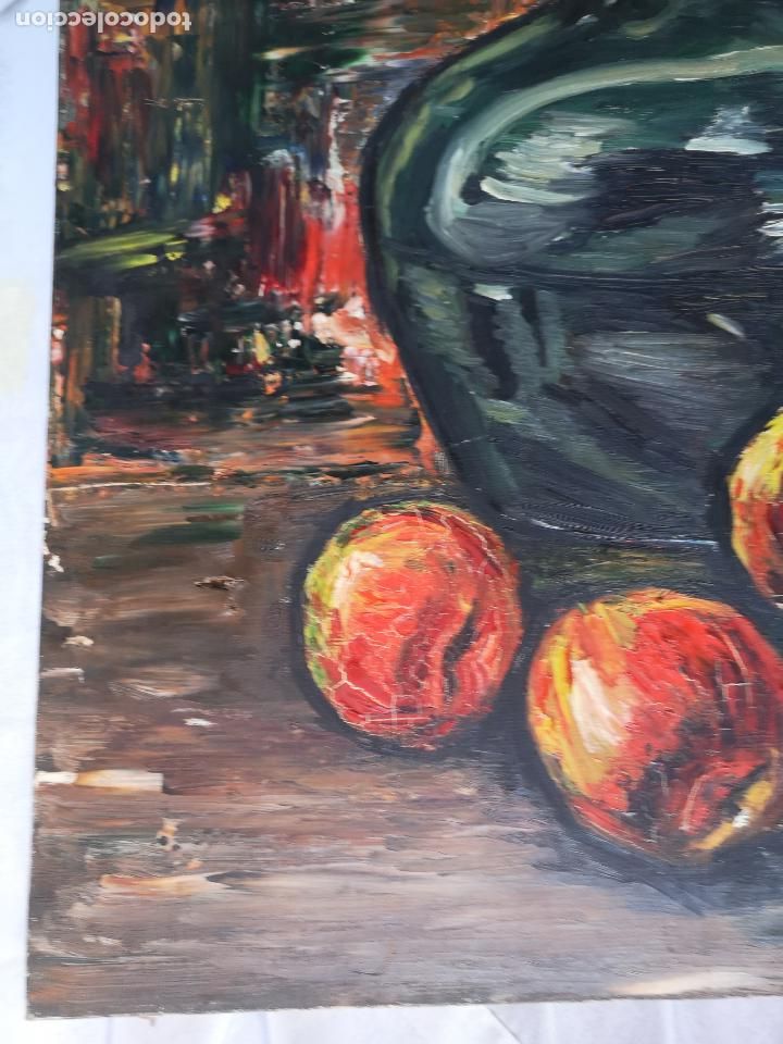 Arte: Cuadro oleo bodeg&oacute;n de frutas - Foto 3