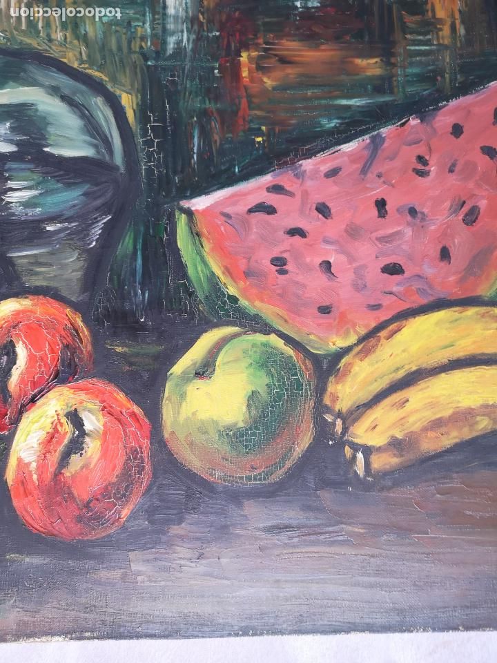 Arte: Cuadro oleo bodeg&oacute;n de frutas - Foto 4
