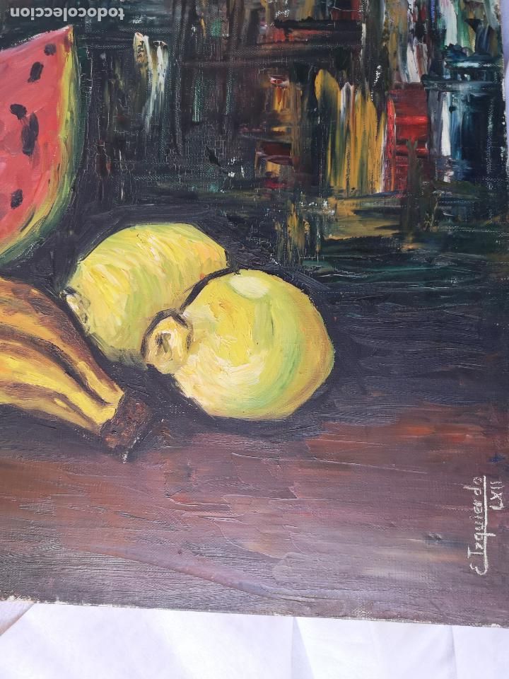Arte: Cuadro oleo bodeg&oacute;n de frutas - Foto 5