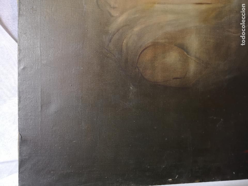 Arte: Cuadro oleo mujer con velo - Foto 6