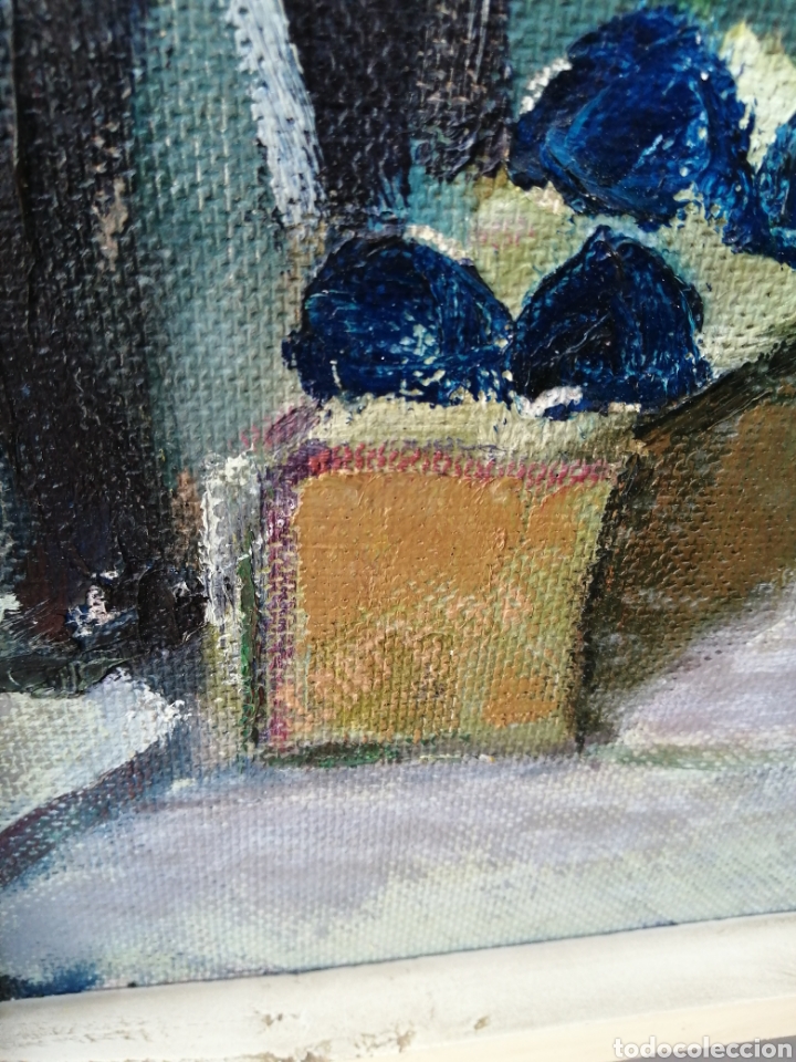 Arte: J. Ortega. &Oacute;leo sobre tabla. Bazar - Foto 4