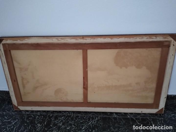 Arte: Cuadro vintage oleo sobre lienzo - Foto 3