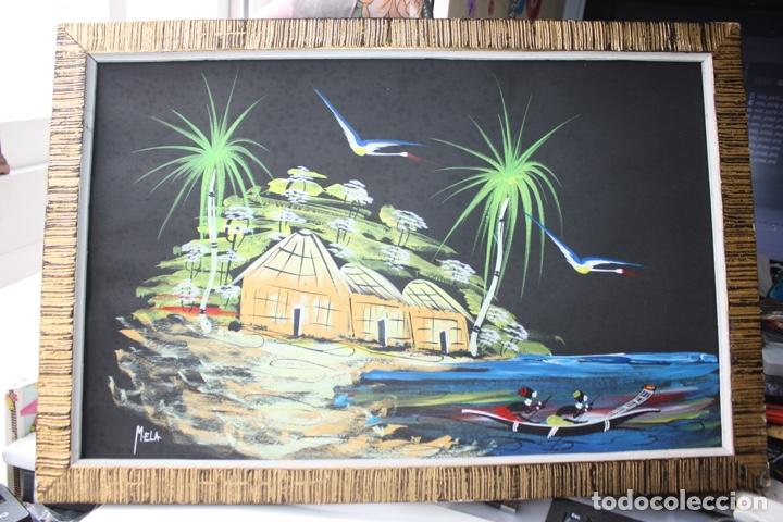 Art: CUADRO PINTADO M.ELA 50X30 CM