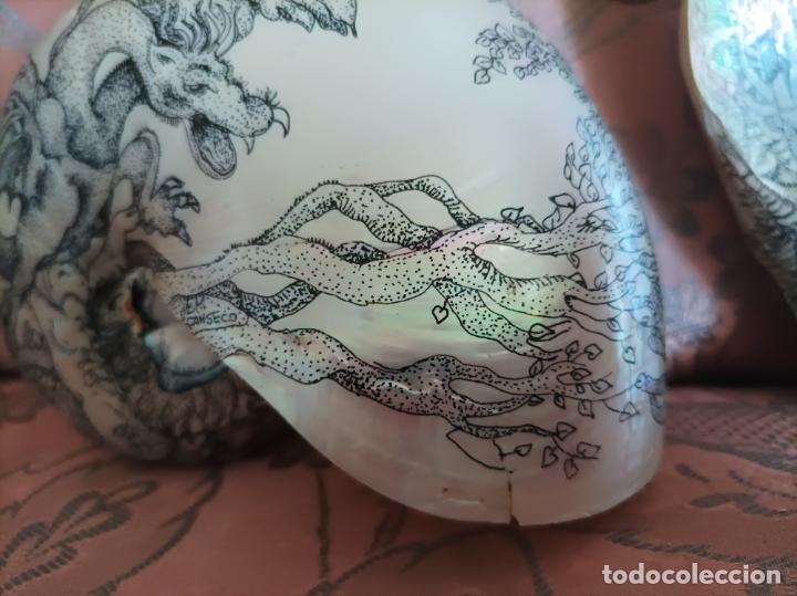 Arte: Concha de nacar. - Foto 17