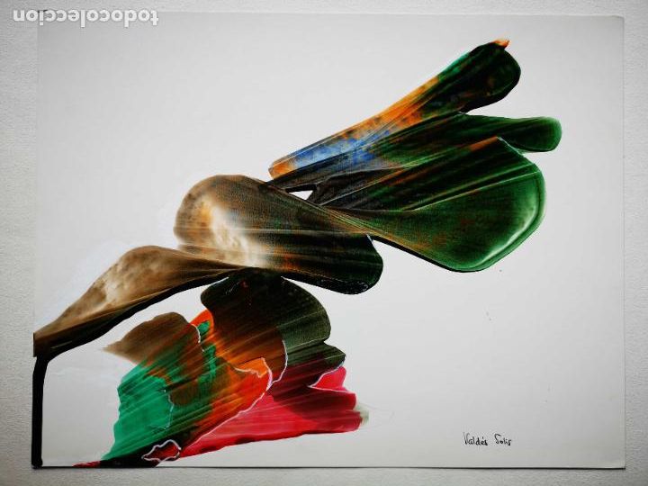 Arte: Acr&iacute;lico abstracto de Maruja Valdes Solis - Foto 3
