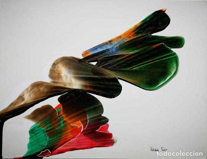 Arte: Acr&iacute;lico abstracto de Maruja Valdes Solis - Foto 1