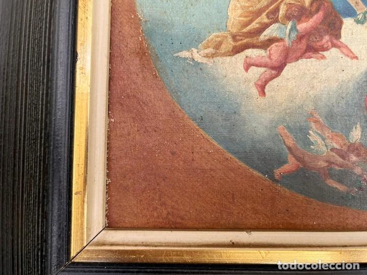 Arte: &Oacute;leo sobre tabla. Sin firmar. - Foto 2