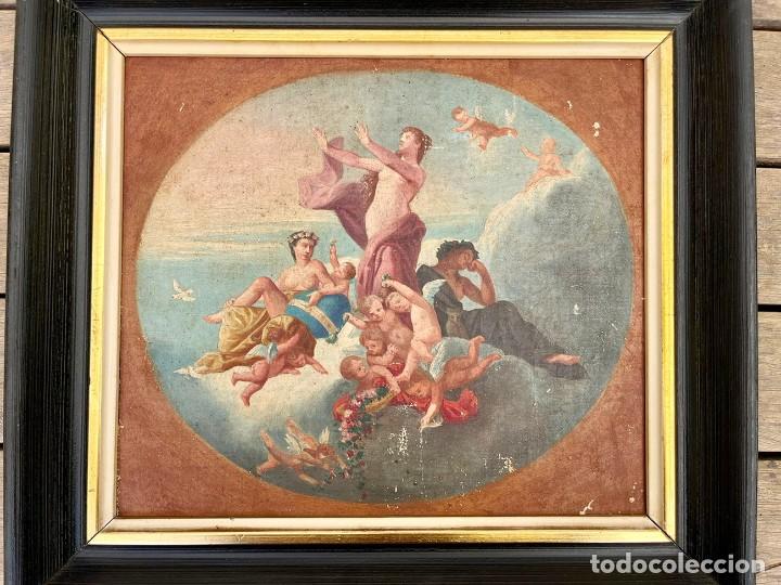 Arte: &Oacute;leo sobre tabla. Sin firmar. - Foto 7