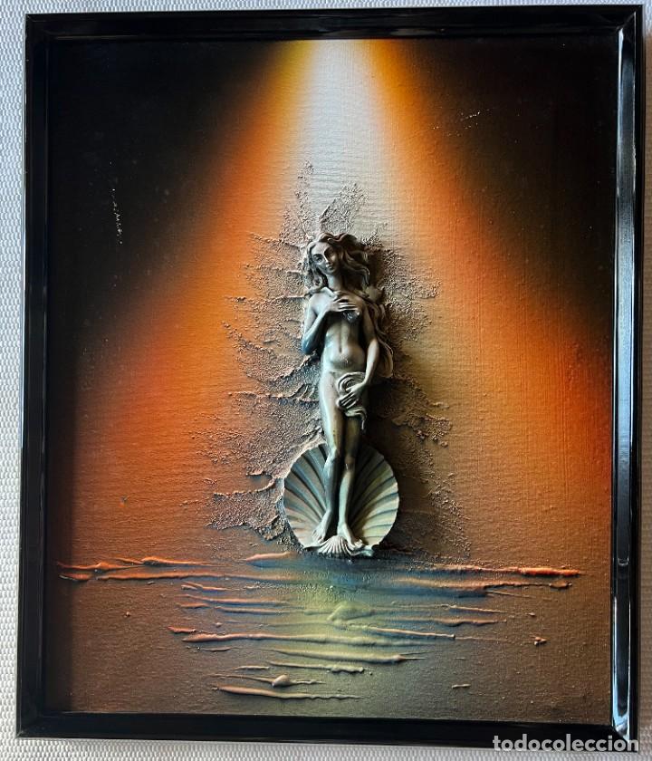 Arte: Cuadro Oleo relieve de 60x50 Venus - Foto 1