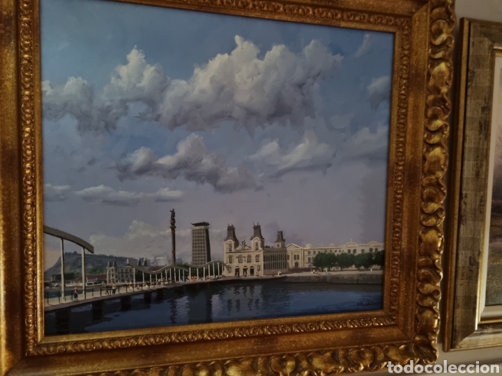 Arte: Puerto de Barcelona de DOMENECH. - Foto 3